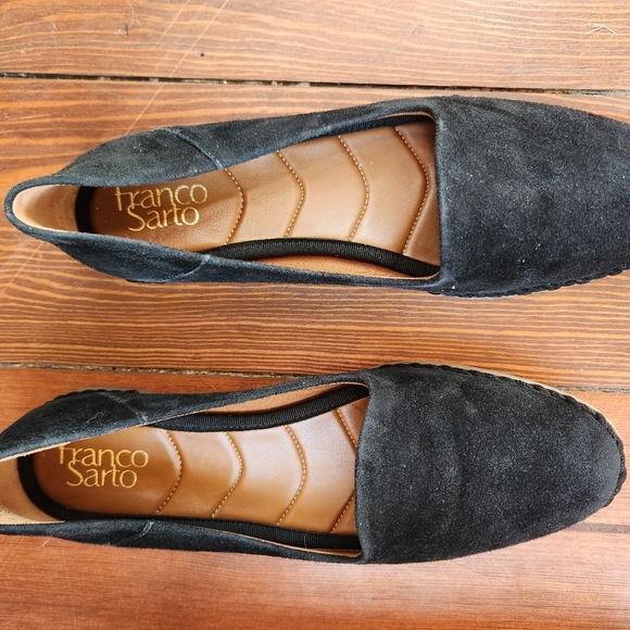 Franco Sarto Suede Flats 8.0 NIB - Picture 3 of 8